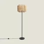 lampadaire-a-poser-160cm-metal-noir-et-bambou-culot-e27