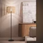 lampadaire-a-poser-160cm-metal-noir-et-bambou-culot-e27
