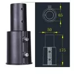tete-de-mat-candelabre-50w-led-osram-5000lm-eclairage-public