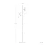applique-murale-noire-double-tetes-culot-e14-metal-noir-