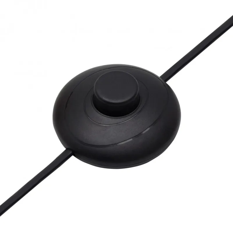 Lampadaire lampe sur pied aluminium couleur noire culot e27