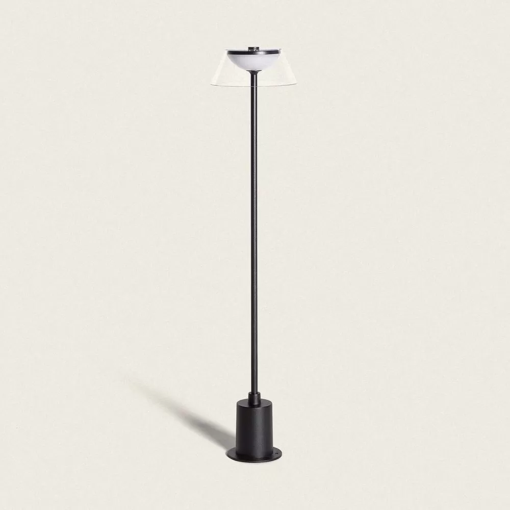 borne-exterieure-led-8w-noire-600-lumens-ip54