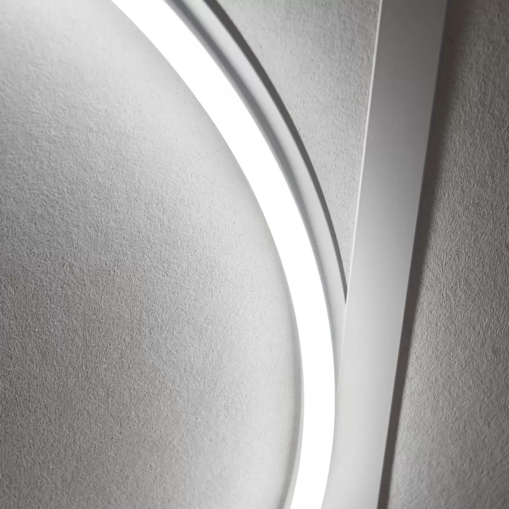 Plafonnier dalle ronde led 40w-3500lm-4000k-avar bureau acceuil