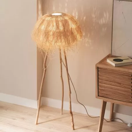 lampadaire-a-poser-160cm-metal-noir-et-bambou-culot-e27