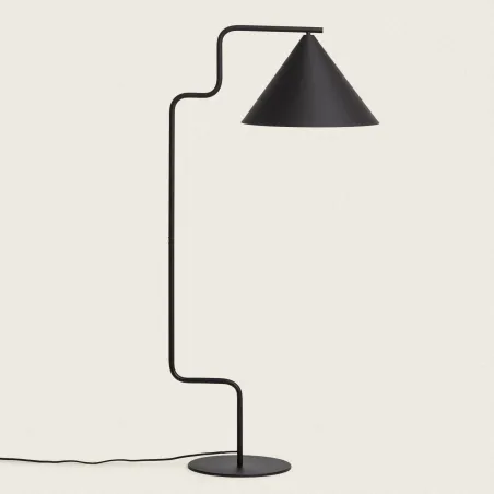 lampadaire-metal-noir-design-art-210cm-culot-e27