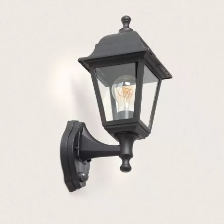 applique-ip44-lanterne-noire-detecteur-de-mouvement-pir-