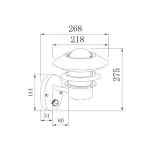 applique-ip44-lanterne-metal-galvanise-detecteur-de-mouvement