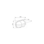applique-ip44-hublot-ovale-metal-galvanise-eteins-gris