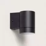 applique-noire-aluminium-tube-simple-culot-gu10