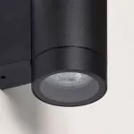 applique-noire-aluminium-tube-simple-culot-gu10