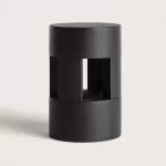 mini-borne-potelet-exterieur-14cm-noire-7w-led-ip65
