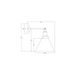 applique-murale-metal-laiton-et-cloche-verre