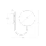 applique-boule-verre-special-salle-de-bain-ip44-metal-dore