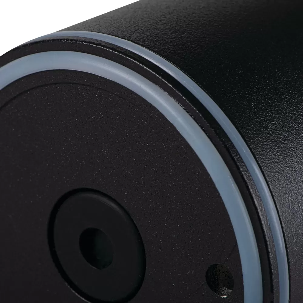 Plafonnier noir gu10 AQILO IP65 DSO-B salle de bain
