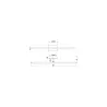 applique-tableau-reglette-led-60cm-3000k-480-lumens