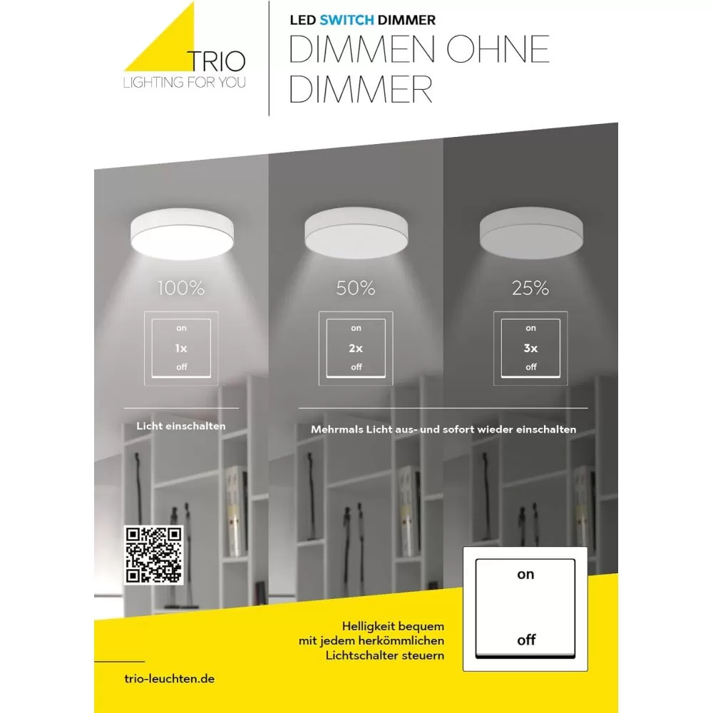 Plafonnier Intérieur Métal noir mat 230V. LED 3000K 5600lm.