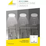 Plafonnier Intérieur Métal noir mat 230V. LED 3000K 5600lm.