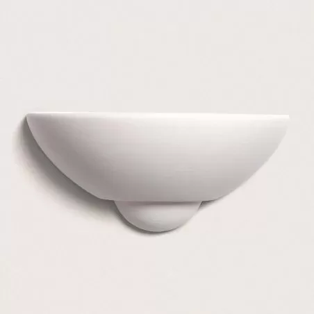 applique-murale-ceramique-blanche-culot-e14-220v