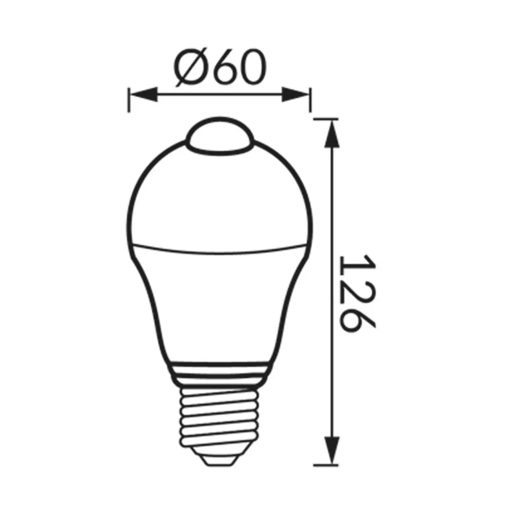 UNO E27 1C BLANC Applique / plafonnier Fluo compact/LED - Pas cher