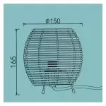 applique-murale-bois-et-metal-douille-e27-deco