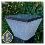 borne-potelet-noir-57cm-9w-led-5-teintes-900-lumens
