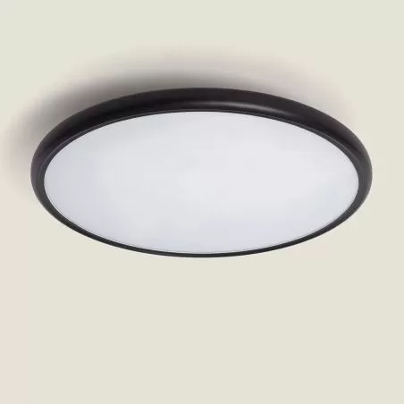 plafonnier-led-28w-cct-metal-noir-40cm