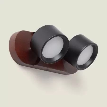 plafonnier-applique-double-pateres-led-cct-orientable-metal-noir-et-bois