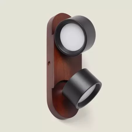 plafonnier-applique-double-pateres-led-cct-orientable-metal-noir-et-bois