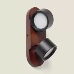 plafonnier-applique-double-pateres-led-cct-orientable-metal-noir-et-bois