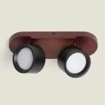 plafonnier-applique-double-pateres-led-cct-orientable-metal-noir-et-bois