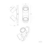plafonnier-applique-double-pateres-led-cct-orientable-metal-noir-et-bois