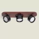 plafonnier-applique-triple-pateres-led-cct-orientable-metal-noir-et-bois