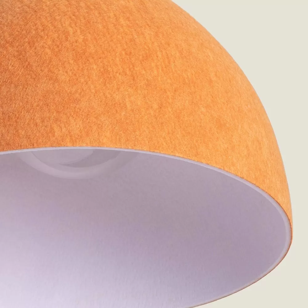 suspension-feutre-orange-33cm-decoration-modern-culot-e27