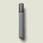 applique-tube-ciment-et-metal-noir-culot-g9
