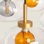 suspension-12-boules-verre-art-deco-et-metal-noir