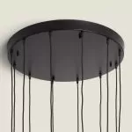 suspension-12-boules-verre-art-deco-et-metal-noir