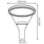 tete-lampadaire-mat-droit-led-philipe-60w-7000-lumens-gris