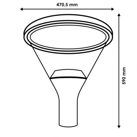 tete-lampadaire-mat-droit-led-philipe-60w-7000-lumens-gris