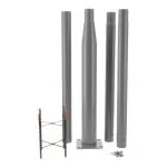 tete-lampadaire-mat-droit-led-philipe-60w-7000-lumens-gris