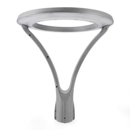 tete-lampadaire-mat-droit-led-philips-100w-8000-lumens-gris