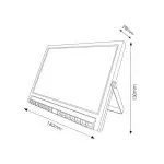 applique-projecteur-led-solaire-2w-cct-200-lumens