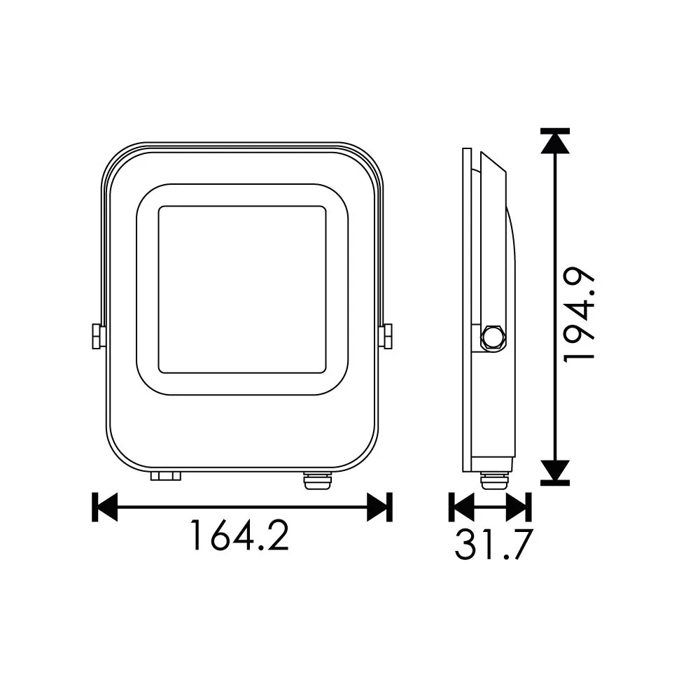 Projecteur Led 50W rgb connecté smartphone application tuya cct