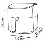 air-fryer-biota-touch-76l-noir-et-gris-2000w
