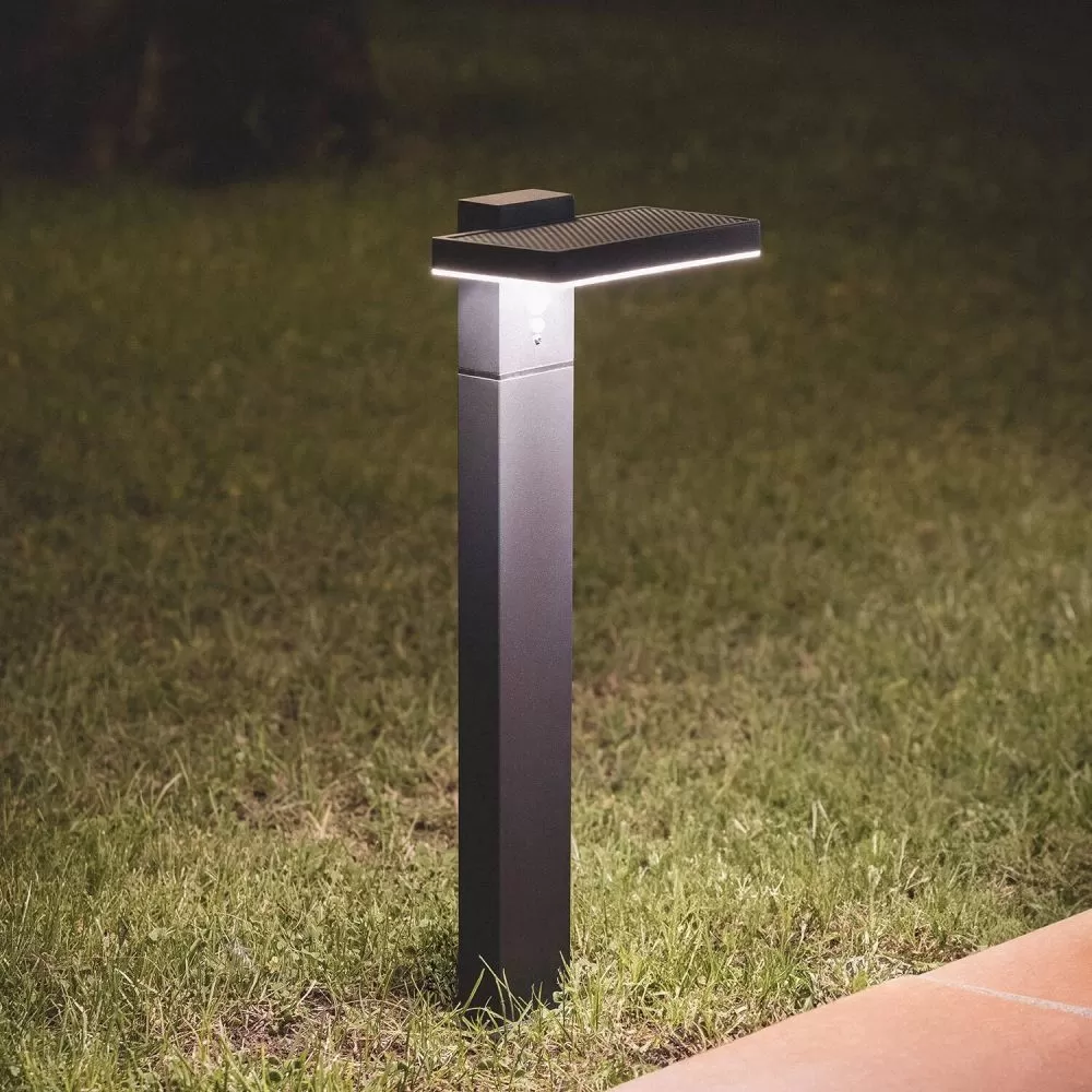 borne-led-solaire-detecteur-de-mouvement-50cm-ip44-300lm-3000k