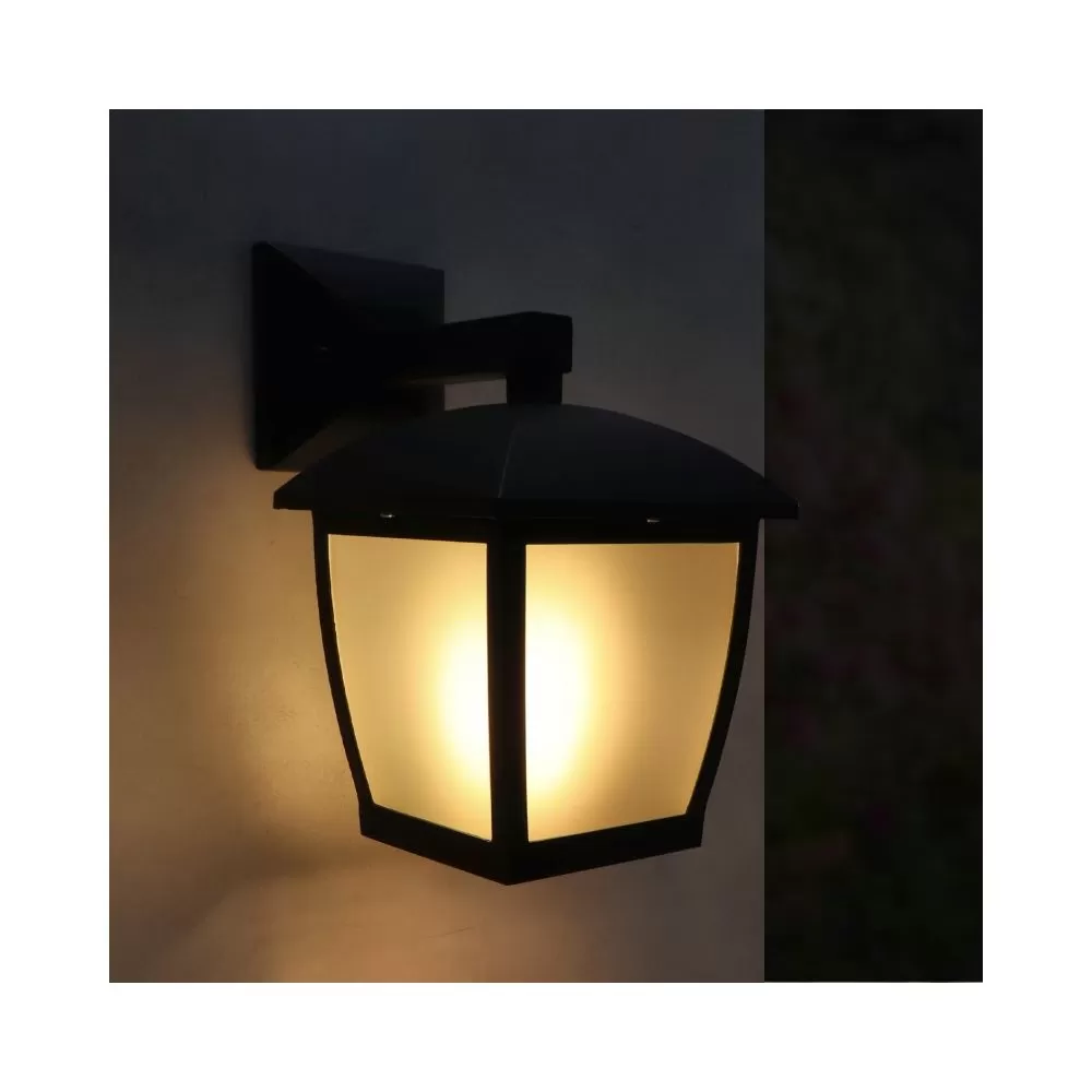 applique-murale-exterieur-lanterne-27cm-noire-culot-e27