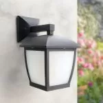 applique-murale-exterieur-lanterne-27cm-noire-culot-e27