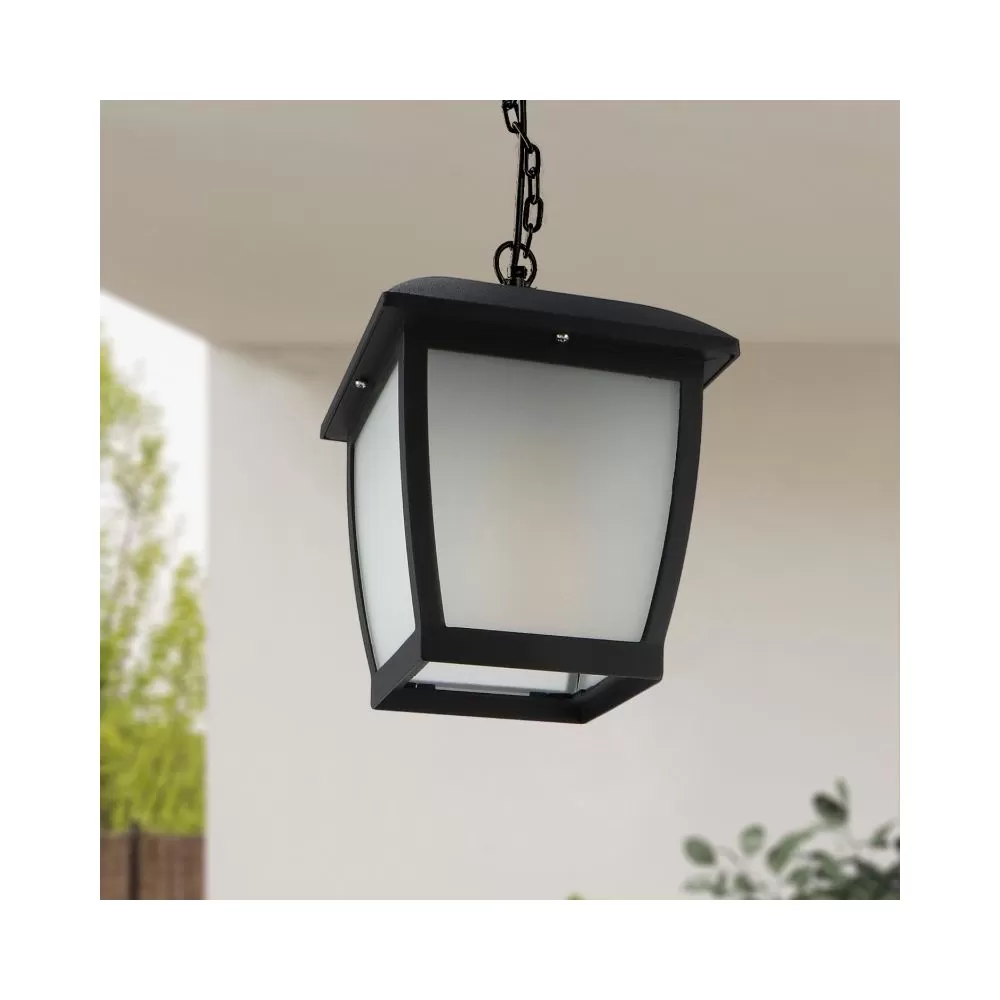 suspension-exterieur-lanterne-ip44-20cm-noire-culot-e27