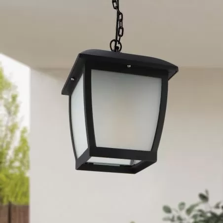 suspension-exterieur-lanterne-ip44-20cm-noire-culot-e27