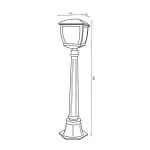 borne-potelet-exterieur-lanterne-100cm-noire-culot-e27