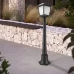 borne-potelet-exterieur-lanterne-100cm-noire-culot-e27